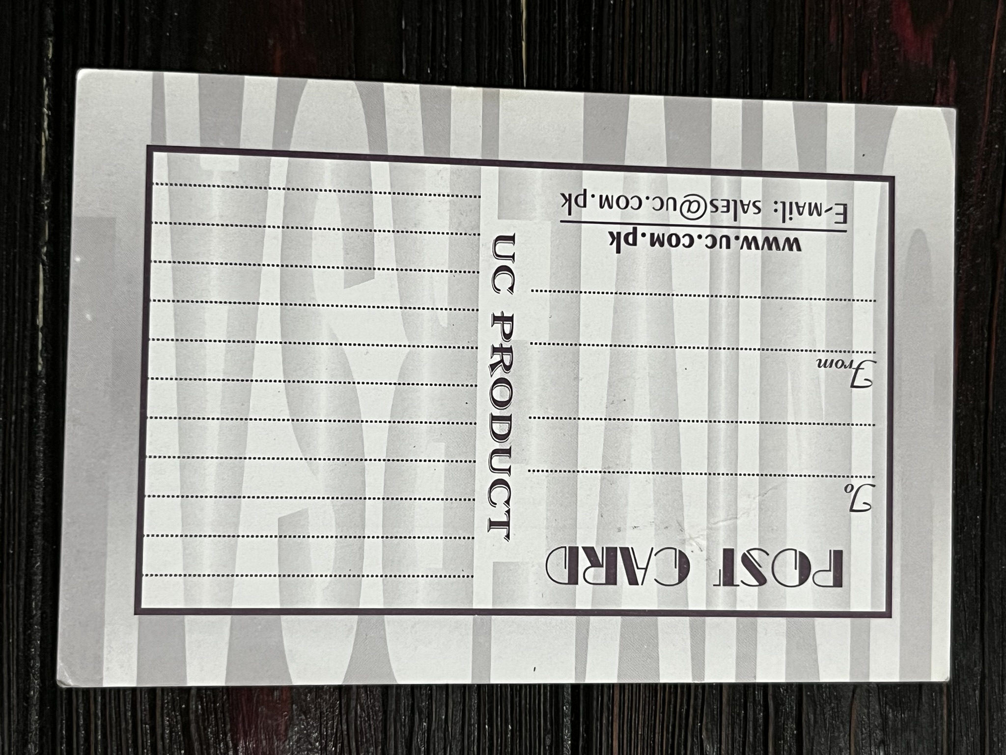 Aishwarya Rai Bachchan SHhahrukh Khan * Vintage Bollywood Postcard * (WN) (WN) - Image 2