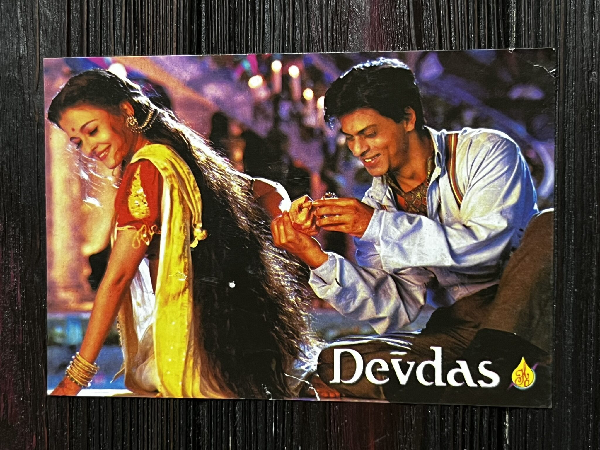 Aishwarya Rai Bachchan Shahrukh Khan * Vintage Bollywood Postcard * (WN) (WN)