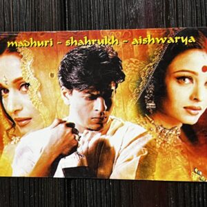 Aishwarya Rai Bachchan Shahrukh Khan Madhuri * Vintage Bollywood Postcard * (WN) (WN)
