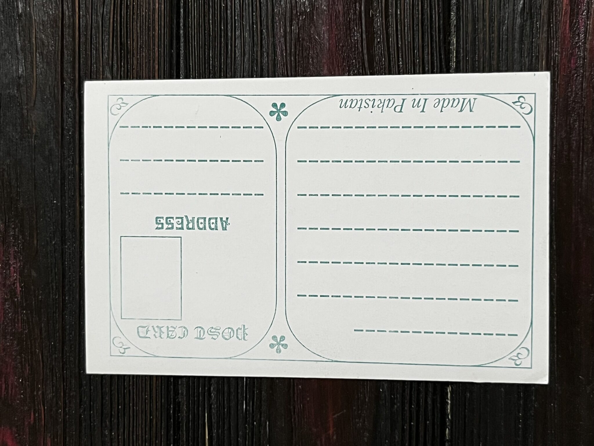 Aishwarya Rai Bachchan Shahrukh Khan * Vintage Bollywood Postcard * (WN) (WN) - Image 2