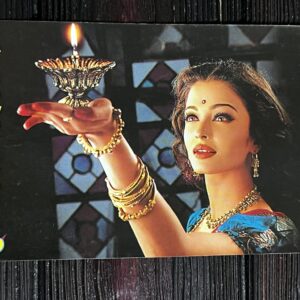Aishwarya Rai Bachchan * Vintage Bollywood Postcard * (WN) (WN)