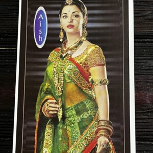 Aishwarya Rai Bachchan * Vintage Bollywood Postcard * (Bharat) (WN)