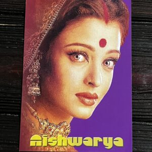 Aishwarya Rai Bachchan * Vintage Bollywood Postcard * (WN) (WN)