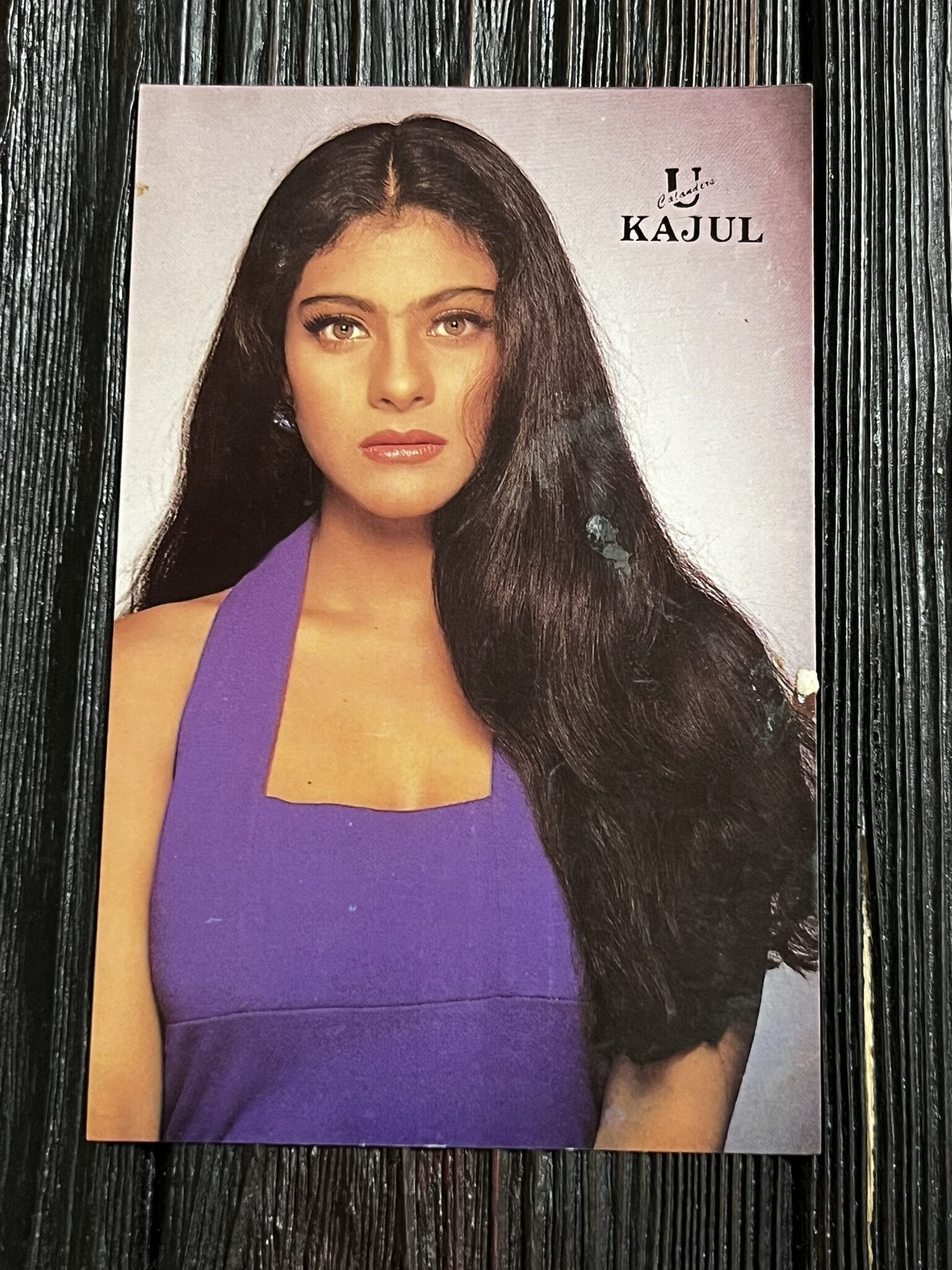 Kajol Devgn * Vintage Bollywood Postcard * (UC) (WN)
