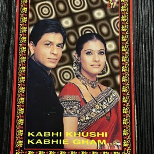 Kajol Devgn Shah Rukh Khan * Vintage Bollywood Postcard * (BAP) (WN)