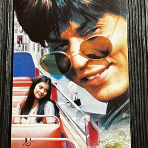 Kajol Devgn Shah Rukh Khan * Vintage Bollywood Postcard * (UC) (WN)