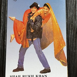 Kajol Devgn Shah Rukh Khan * Vintage Bollywood Postcard * (UC) (WN)