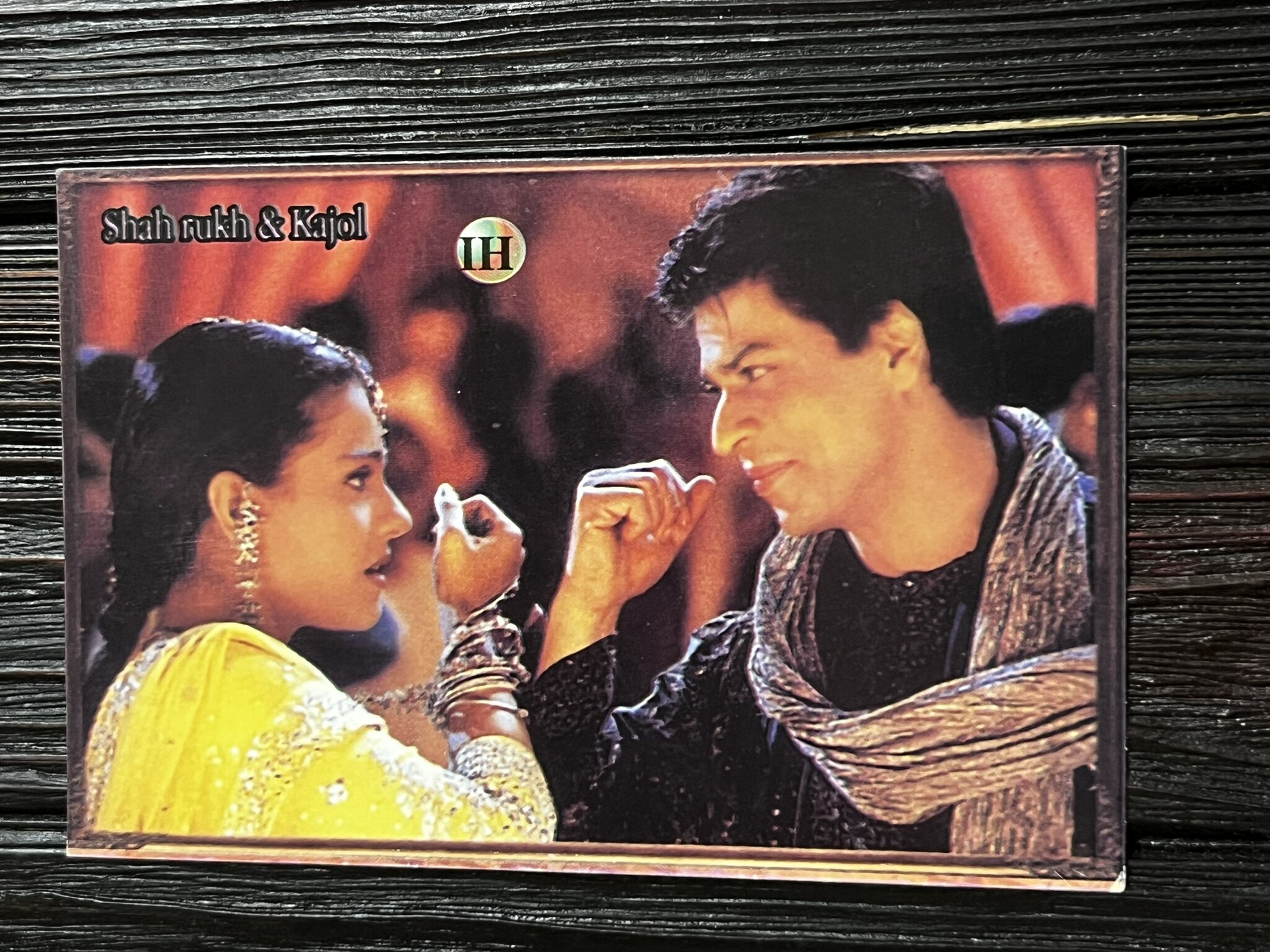 Kajol Devgn Shah Rukh Khan * Vintage Bollywood Postcard * (WN) (WN)
