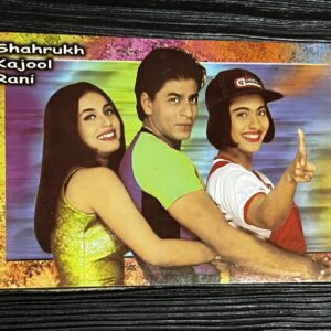 Kajol Devgn Shah Rukh Khan Rani Mukhejee* Vintage Bollywood Postcard * (UC) (WN)