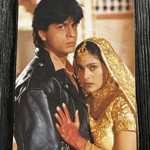 Kajol Devgn Shah Rukh Khan * Vintage Bollywood Postcard * (Jain) (WN)
