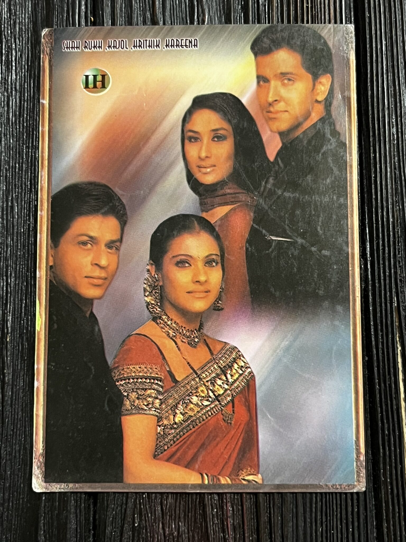 Kajol Devgn Shah Rukh Khan Kareena Hrithik* Vintage Bollywood Postcard * (WN) (WN)