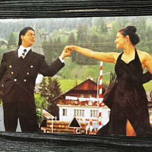 Kajol Devgn Shah Rukh Khan * Vintage Bollywood Postcard * (UC) (WN)