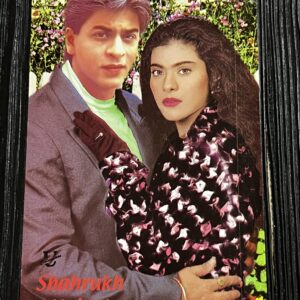 Kajol Devgn Shah Rukh Khan * Vintage Bollywood Postcard * (UC) (WN)