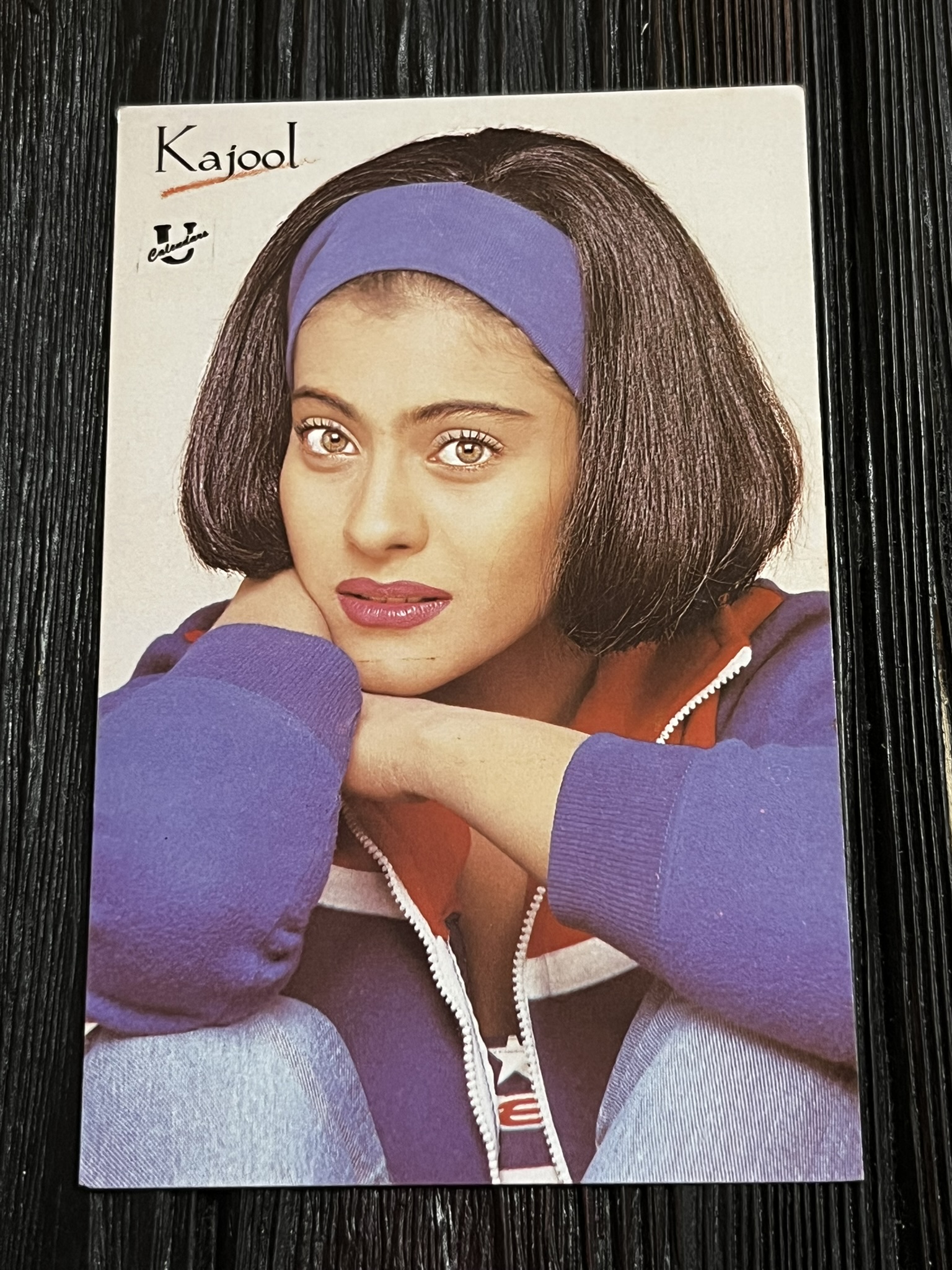 Kajol Devgn * Vintage Bollywood Postcard * (UC) (WN)