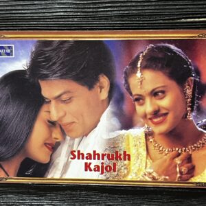 Kajol Devgn Shah Rukh Khan * Vintage Bollywood Postcard * (Nayab) (WN)