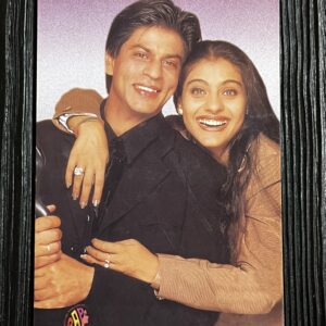 Kajol Devgn Shah Rukh Khan * Vintage Bollywood Postcard * (BAP) (WN)