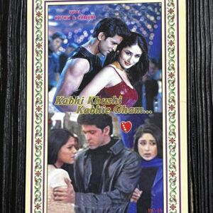 Kajol Devgn Shah Rukh Khan Kareena Hrithik * Vintage Bollywood Postcard * (Premi) (WN)