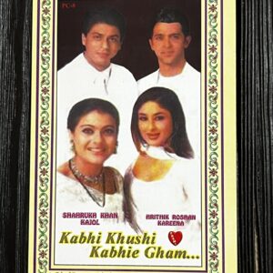 Kajol Devgn Shah Rukh Khan Kareena Hrithik * Vintage Bollywood Postcard * (Premi) (WN)