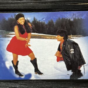 Kajol Devgn Shah Rukh Khan * Vintage Bollywood Postcard * (UC) (WN)