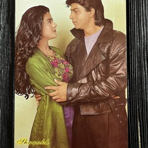Kajol Devgn Shah Rukh Khan * Vintage Bollywood Postcard * (UC) (WN)