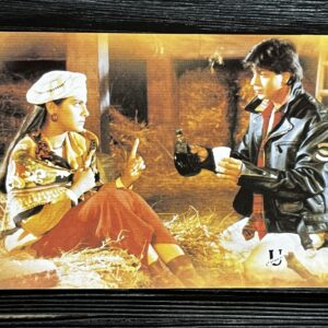 Kajol Devgn Shah Rukh Khan * Vintage Bollywood Postcard * (UC) (WN)