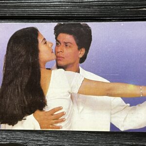 Kajol Devgn Shah Rukh Khan * Vintage Bollywood Postcard * (Twins) (WN)