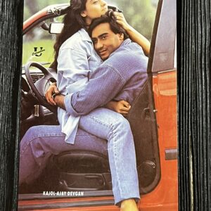 Kajol Devgn Ajay Devgn* Vintage Bollywood Postcard * (UC) (WN)
