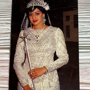 Sridevi * Vintage Bollywood Postcard * (BAP) (1843)