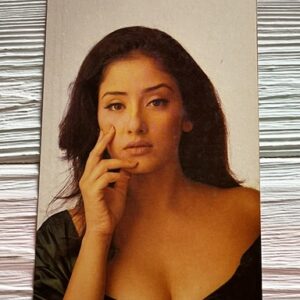 Manisha Koirala * Vintage Bollywood Postcard * (NCC) (WN)