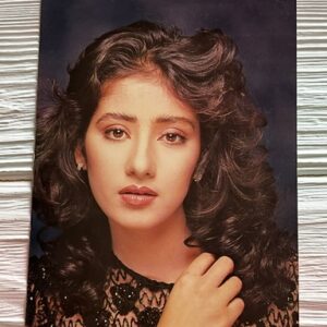 Manisha Koirala * Vintage Bollywood Postcard * (BAP) (2017)