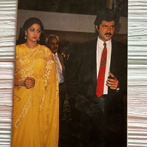 Sridevi Anil Kapoor * Vintage Bollywood Postcard * (BAP) (1637)