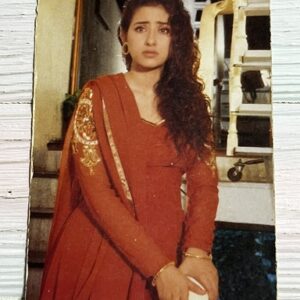 Manisha Koirala * Vintage Bollywood Postcard * (NCC) (4761)