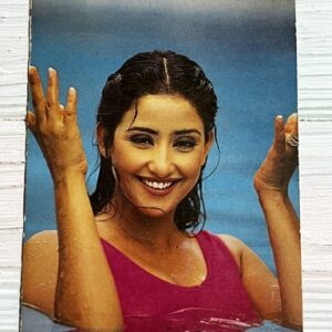 Manisha Koirala * Vintage Bollywood Postcard * (3369) (WN)