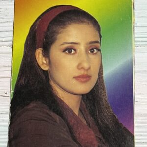 Manisha Koirala * Vintage Bollywood Postcard * (Jain) (1771)