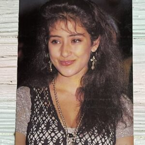 Manisha Koirala * Vintage Bollywood Postcard * (BAP) (2801)