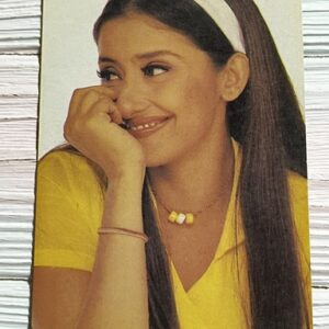 Manisha Koirala * Vintage Bollywood Postcard * (Twins) (WN)