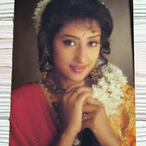 Manisha Koirala * Vintage Bollywood Postcard * (PS) (1688)