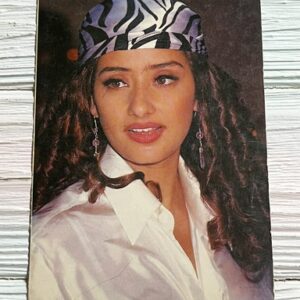 Manisha Koirala * Vintage Bollywood Postcard * (Jain) (7950)