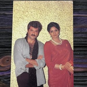 Sridevi Anil Kapoor * Vintage Bollywood Postcard * (Venus) (808)
