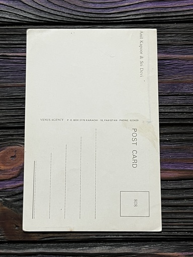 Sridevi Anil Kapoor * Vintage Bollywood Postcard * (Venus) (808) - Image 2