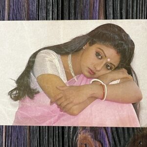 Sridevi * Vintage Bollywood Postcard * (Ruby) (175)