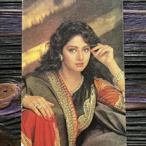 Sridevi * Vintage Bollywood Postcard * (NCC) (3332)