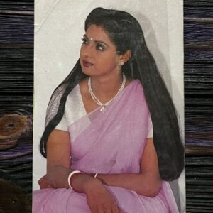 Sridevi * Vintage Bollywood Postcard * (BAP) (883)