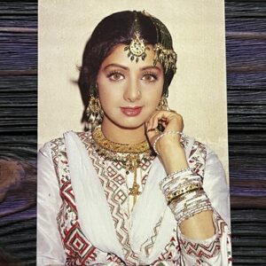 Sridevi * Vintage Bollywood Postcard * (BAP) (1925)