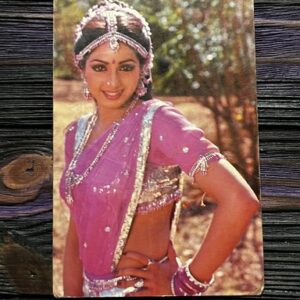 Sridevi * Vintage Bollywood Postcard * (BAP) (325)