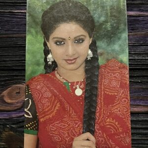 Sridevi * Vintage Bollywood Postcard * (Ruby) (194)
