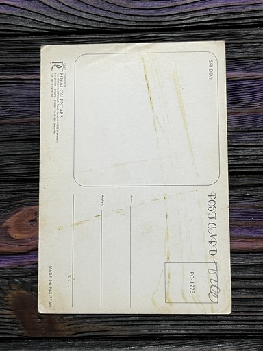 Sridevi * Vintage Bollywood Postcard * (RC) (PC-1278) - Image 2