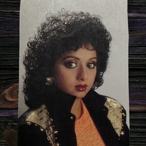 Sridevi * Vintage Bollywood Postcard * (BAP) (921)