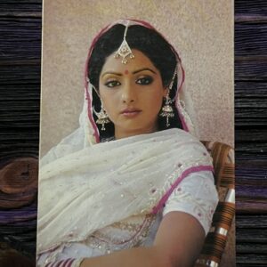 Sridevi * Vintage Bollywood Postcard * (Venus) (1137)