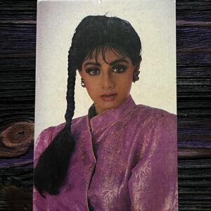 Sridevi * Vintage Bollywood Postcard * (Fansy) (WN)
